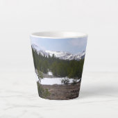 Sierra Nevada Berge und Schnee auf Yosemite Milchtasse (Vorderseite)