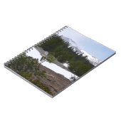 Sierra Nevada Berge und Schnee auf Yosemite Notizblock (Linke Seite)