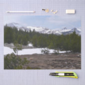 Sierra Nevada Berge und Schnee auf Yosemite Seidenpapier (Handwerk)