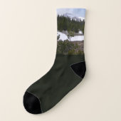 Sierra Nevada Berge und Schnee auf Yosemite Socken (Links - Außen)