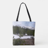 Sierra Nevada Berge und Schnee auf Yosemite Tasche (Rückseite)