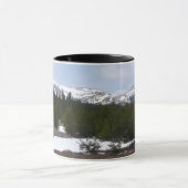 Sierra Nevada Berge und Schnee auf Yosemite Tasse (Zentrum)