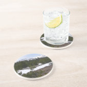 Sierra Nevada Berge und Schnee auf Yosemite Untersetzer (Seite)