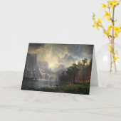 Sierra Nevada, CA | Albert Bierstadt Karte (Gelbe Blume)