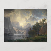 Sierra Nevada, CA | Albert Bierstadt Postkarte (Vorderseite)