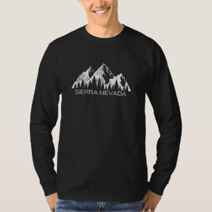 Sierra Nevada Gebirge Cool Sierra Nevada Souveni T-Shirt