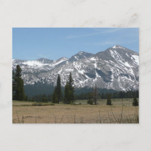 Sierra Nevada-Gebirge I von Yosemite Postkarte