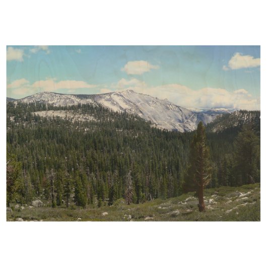 Sierra Nevada Gebirge II aus Yosemite Holzposter (Vorderseite)