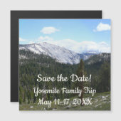 Sierra Nevada Gebirge II aus Yosemite Magnetkarte (Vorne/Hinten)