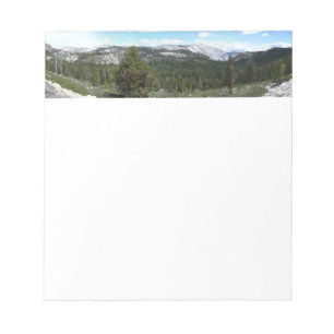 Sierra Nevada Gebirge II aus Yosemite Notizblock