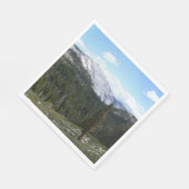 Sierra Nevada Gebirge II aus Yosemite Serviette (Ecke)