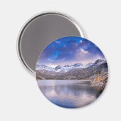 Sierra Nevada, Herbst, CA Magnet (Vorderseite/Rückseite)