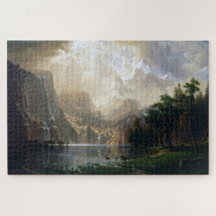 Sierra Nevada, Kalifornien, Albert Bierstadt Puzzle