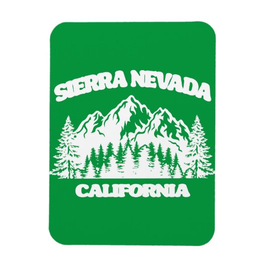 Sierra Nevada Kalifornien Magnet (Vertikal)