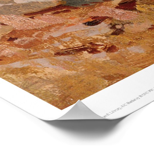 Sierra Nevada Landschaft (0709A) Poster (Ecke)