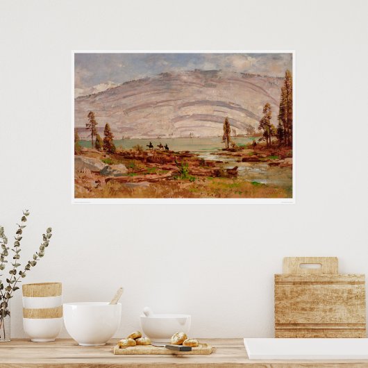 Sierra Nevada Landschaft (0709A) Poster (Küche)