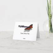 Sierra Nevada Mountains I from Yosemite Dankeskarte (Rückseite)