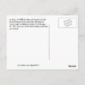 Sierra Nevada Mts Postkarte (Rückseite)