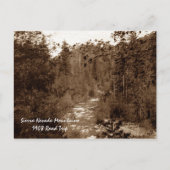 Sierra Nevada Mts Postkarte (Vorderseite)