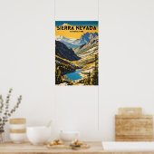 Sierra Nevada Nationalpark Traditionelle Reise PS Poster (Küche)