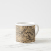 Sierra Nevada neben dem Yosemite-Tal Espressotasse (Vorderseite Rechts)