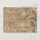 Sierra Nevada neben dem Yosemite Valley Postkarte (Vorderseite)