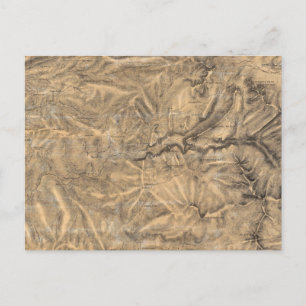 Sierra Nevada neben dem Yosemite Valley Postkarte