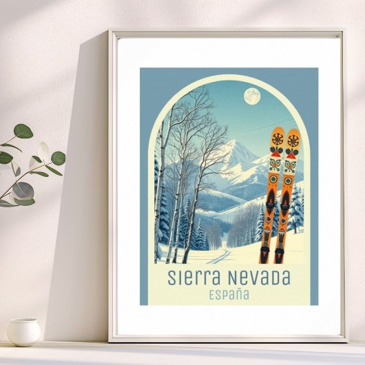 Sierra Nevada Spanien España Resort Poster
