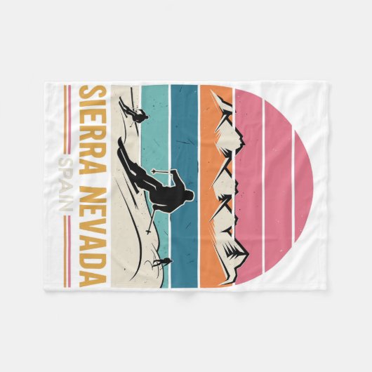 Sierra Nevada Spanien Fleecedecke (Vorderseite (Horizontal))