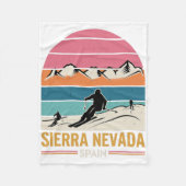 Sierra Nevada Spanien Fleecedecke (Vorderseite)