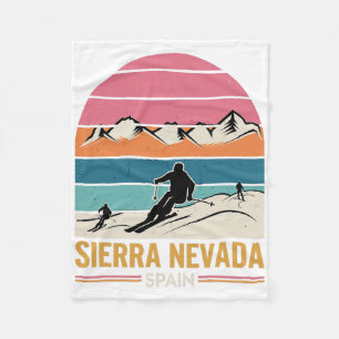 Sierra Nevada Spanien Fleecedecke