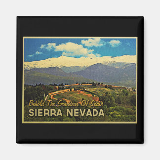 Sierra Nevada Spanien Magnet