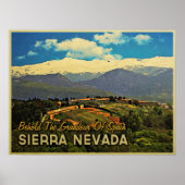 Sierra Nevada Spanien Poster (Vorne)