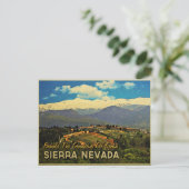 Sierra Nevada Spanien Postkarte (Stehend Vorderseite)