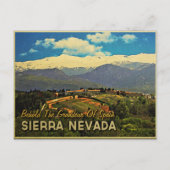 Sierra Nevada Spanien Postkarte (Vorderseite)