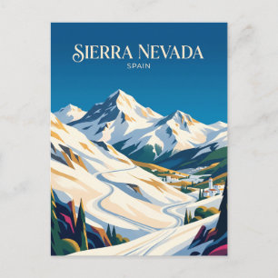 Sierra Nevada Spanien Postkarte