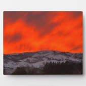 Sierra Nevada Summer Sunset Fotoplatte (Vorderseite)