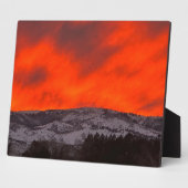 Sierra Nevada Summer Sunset Fotoplatte (Seite)