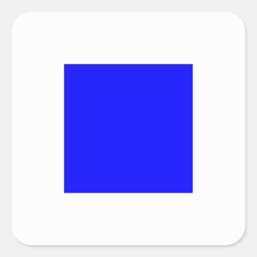 SIERRA QUADRATISCHER AUFKLEBER (Vorderseite)