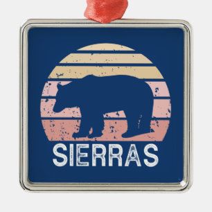Sierra Retro-Bär Ornament Aus Metall