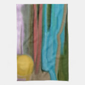 Sierra Sunrise Abstrakte Kunst Handtuch (Vertikal)