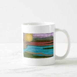Sierra Sunrise Abstrakte Kunst Kaffeetasse
