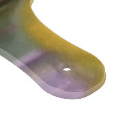 Sierra Sunrise Abstrakte Kunst Schneidebrett (Ecke)