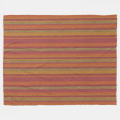Sierra Sunset Striped Fleece Blanket (Vorderseite (Horizontal))