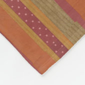 Sierra Sunset Striped Fleece Blanket (Ecke)