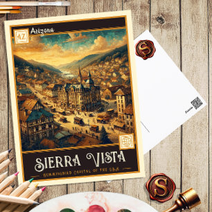 Sierra Vista, Arizona   Vintage Postkarte