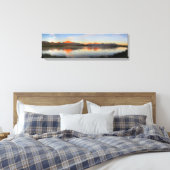 Sierra Wappen Sunset - John Muir Trail Leinwanddruck (Insitu (Schlafzimmer))