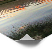 Sierra Wappen Sunset - John Muir Trail Poster (Ecke)