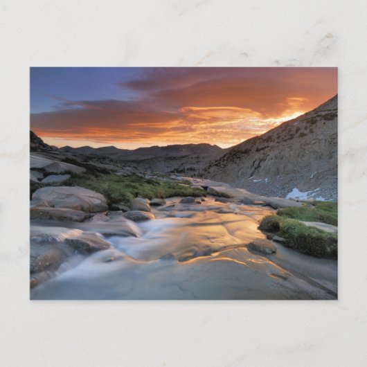 Sierra Wave over Yosemite Postkarte (Vorderseite)