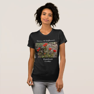 Sierra Wildblume-Natur-Themenorientierter T - T-Shirt